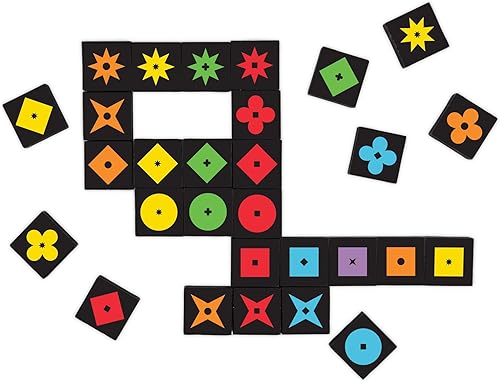 Miniatura 4 de MindWare Qwirkle - Juego familiar para niños y adultos, divertido juego familiar para concentración y habilidades de pensamiento visual, a partir de
