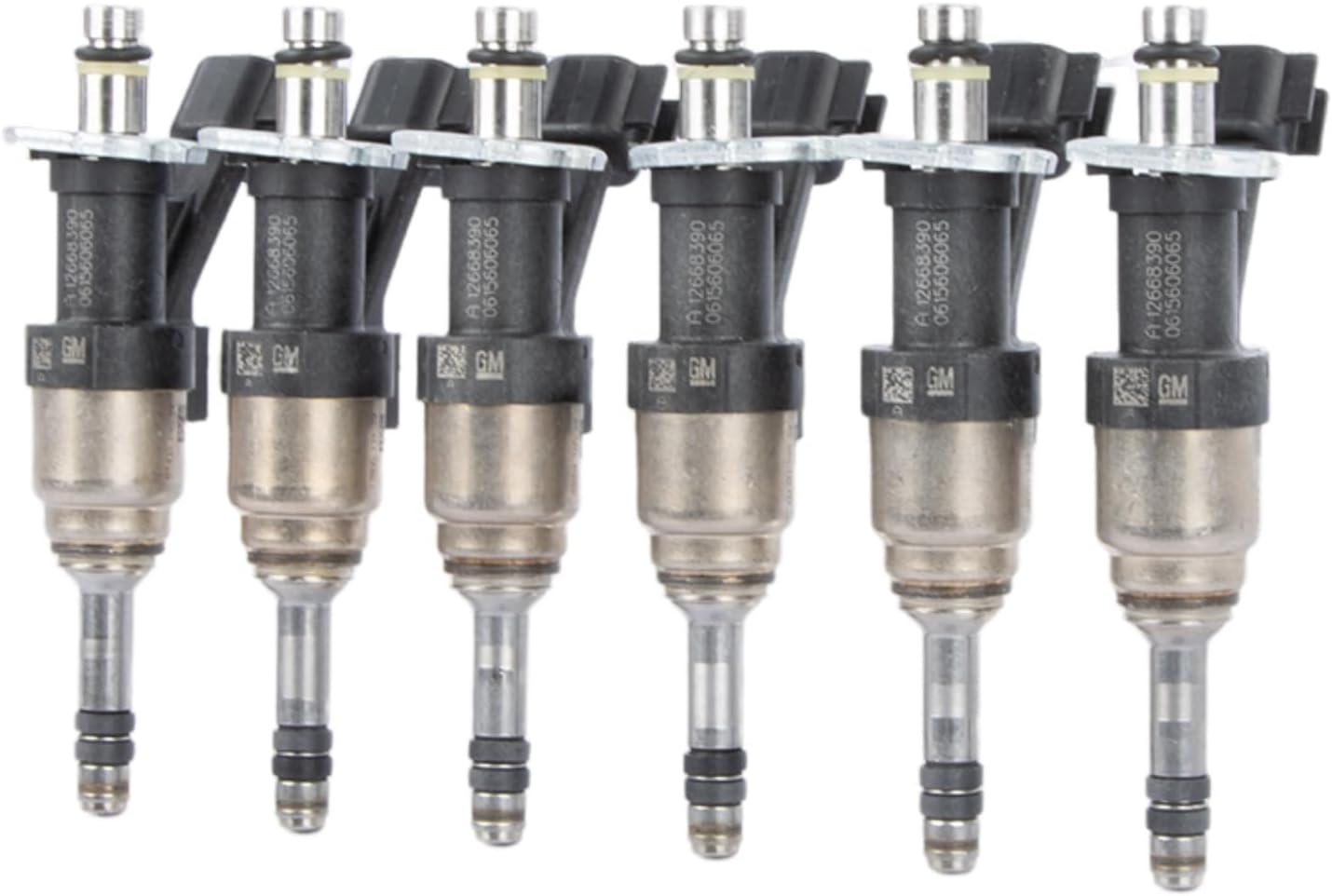 6 Pieces Fuel Injectors Set for 2014-2018 Chevy Silverado GMC Sierra 1500 4.3L V6, Replacement 12668390, Gasoline Direct Injection System