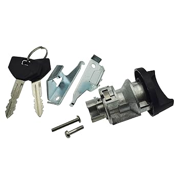 Amazon.co.jp: 点火ロックシリンダー キー付き ブラック 4778122