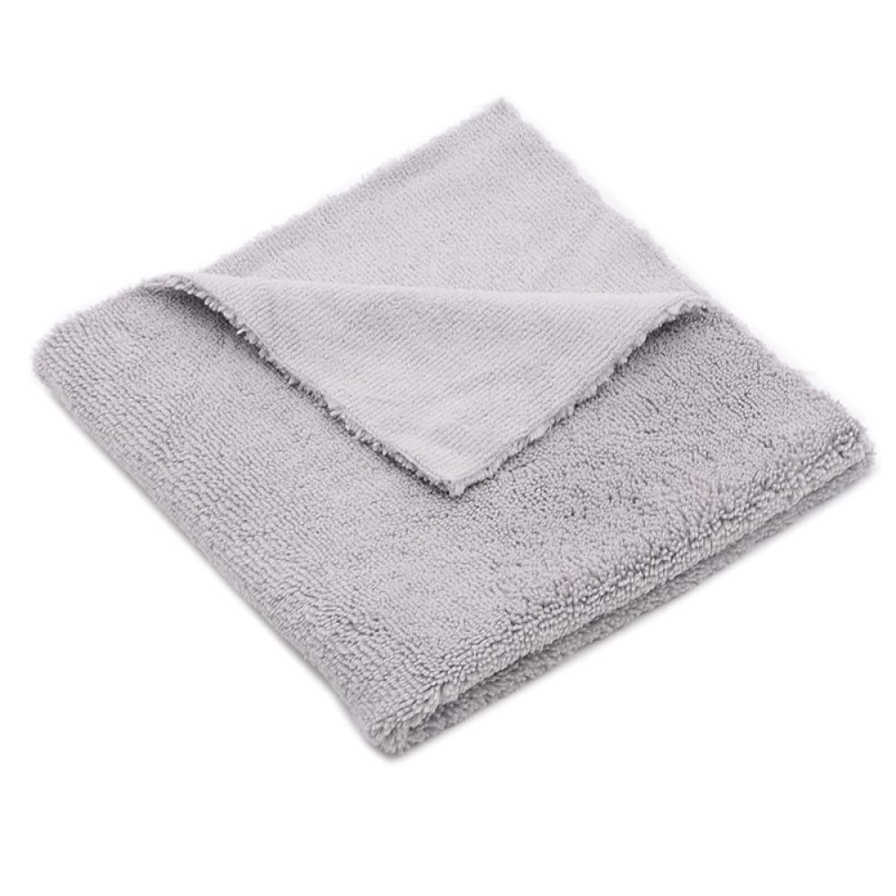 AGAATI Toalla de Lavado de Autos 6PCS 320 40x40cm Toallas de Microfibra sin Bordes de Felpa súper Gruesas Paños de Limpieza para el Cuidado del automóvil Pulido de Microfibra Secado de Detalles