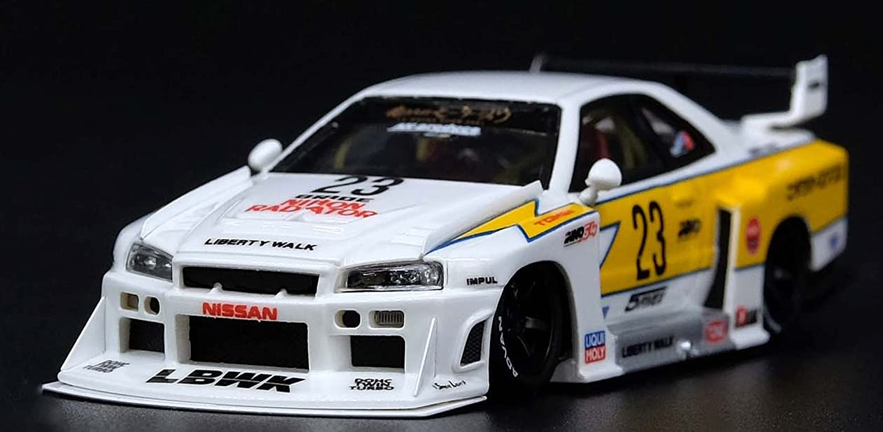 INNO64 スカイライン スーパーシルエット LB-ER34 レトロカラー INNO64 スカイライン スーパーシルエット LB-ER34 レトロカラー