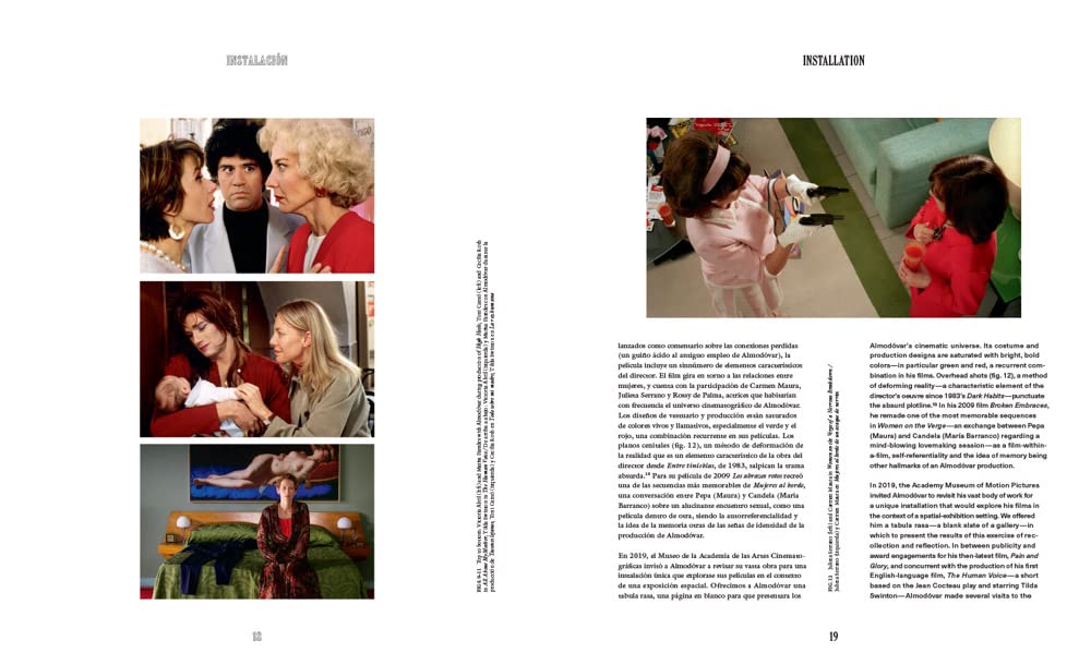 Pedro AlmodOvar Installation/InstalaciOn /anglais