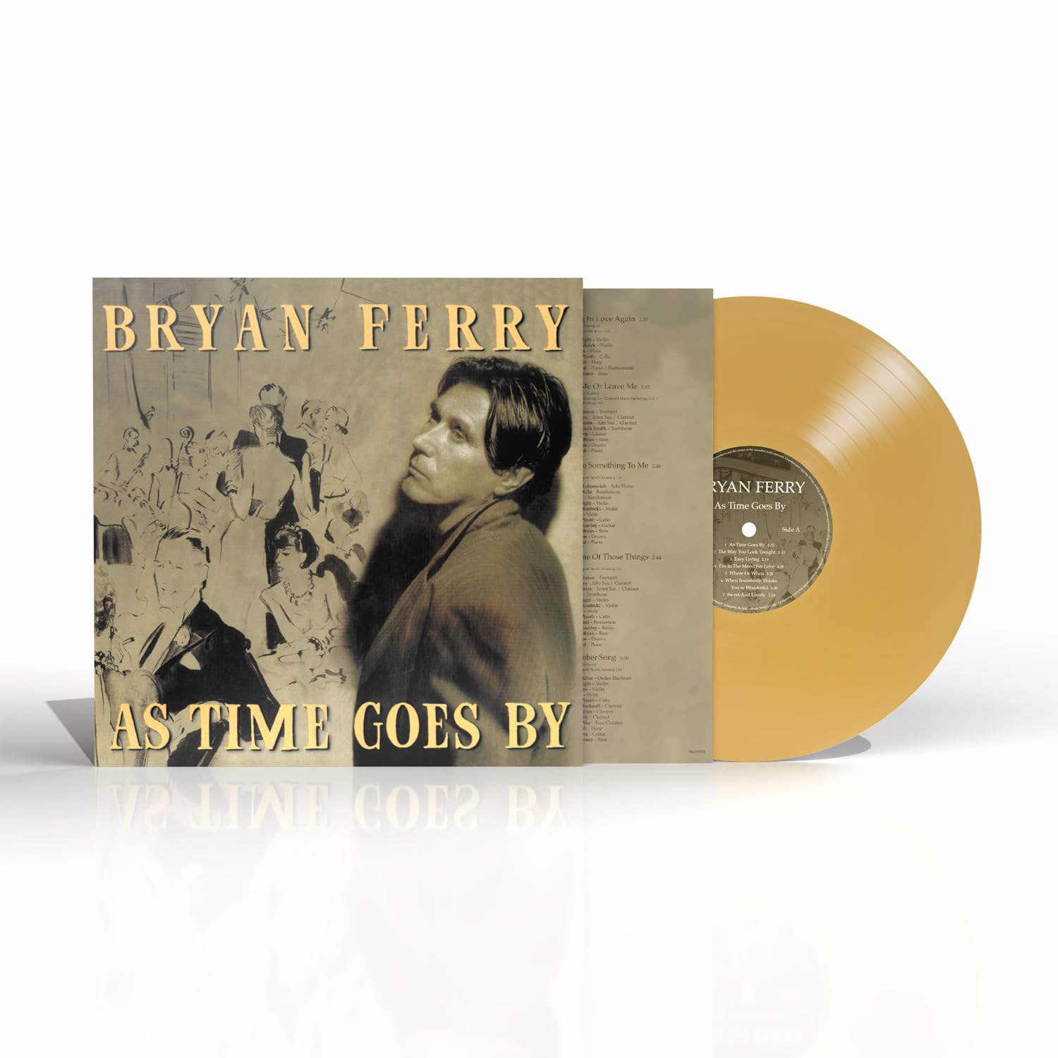 FERRY, Bryan - As Time Goes By - Vinyl ('honey' gold vinyl LP)