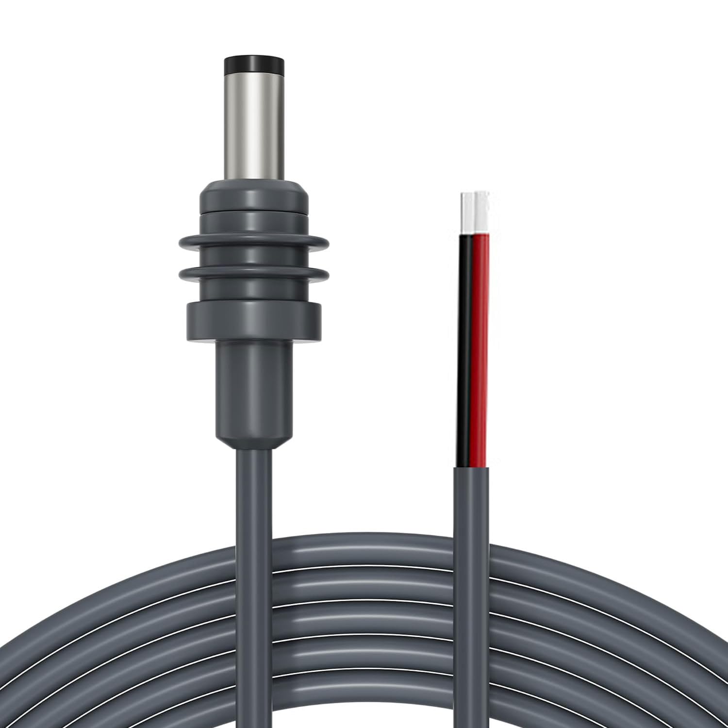 Cable Starlink Mini CC 5.5mm x 2.1mm de 14 AWG y extremo abierto para fuente de alimentación 6