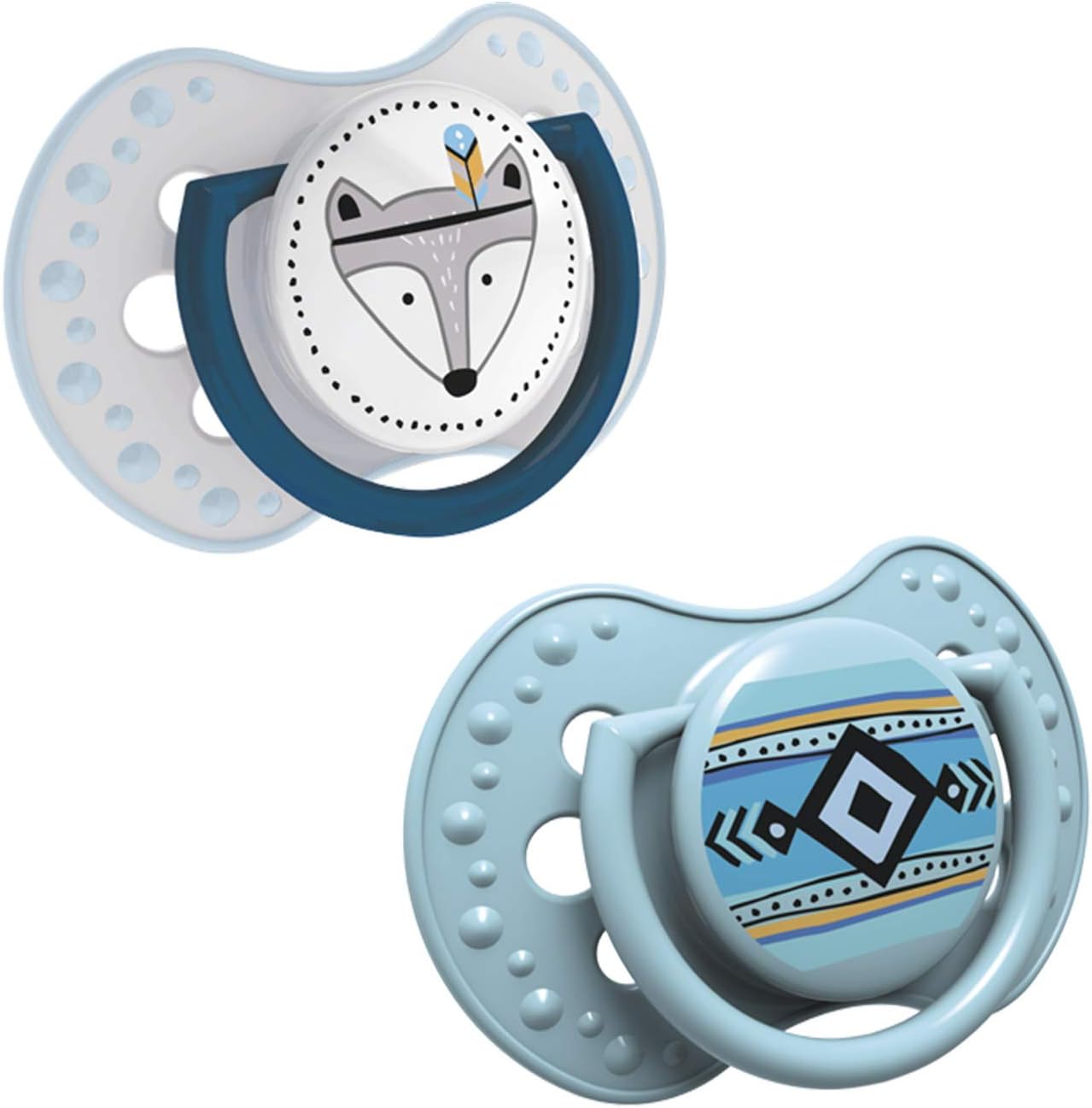 LOVI Dyn Soother Silicone 0-3M (2 Pcs) Indian Summer