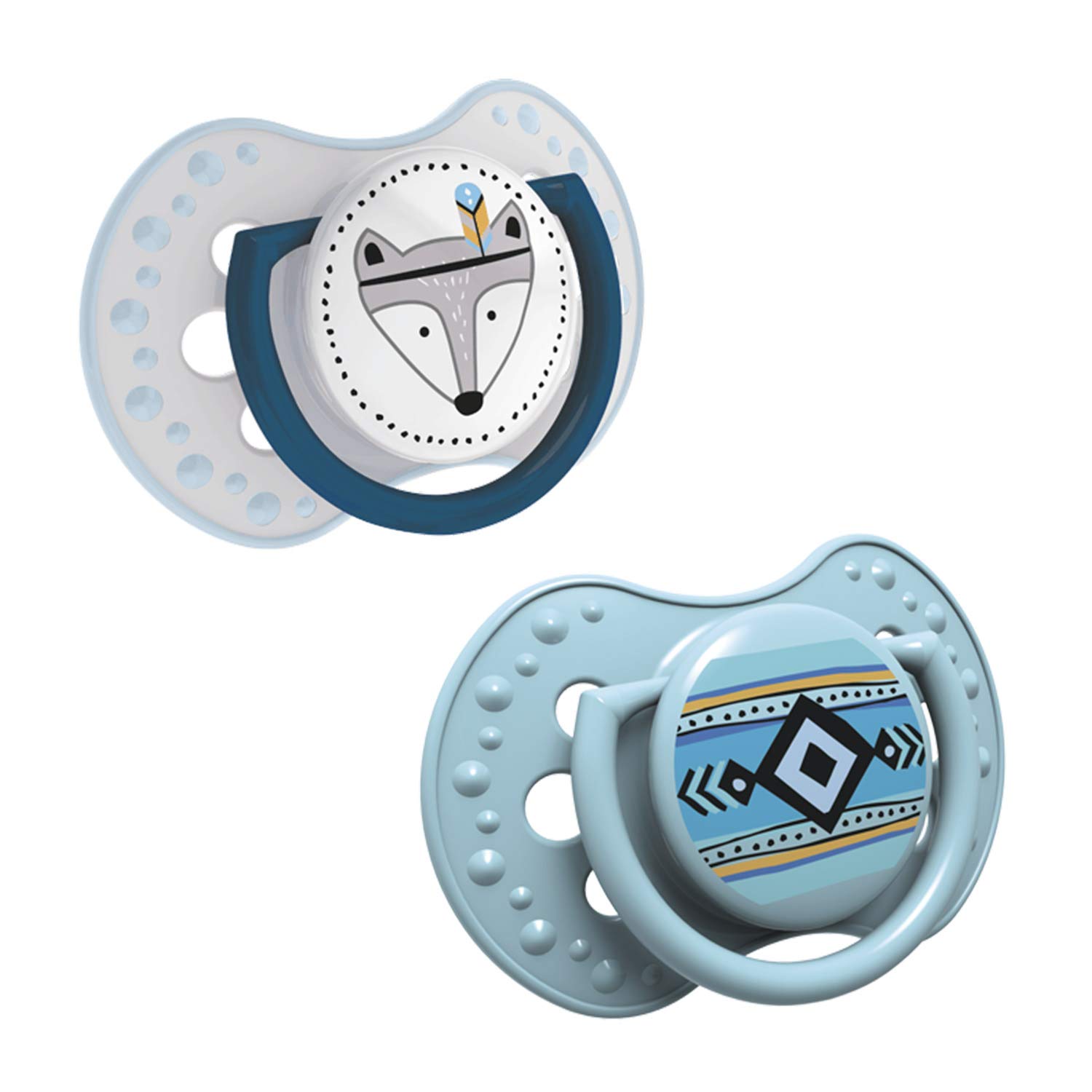 LOVI Dyn Soother Silicone 0-3M (2 Pcs) Indian Summer