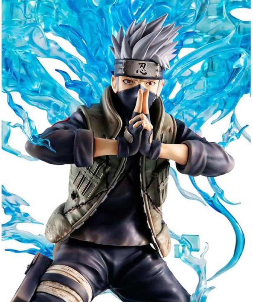 Megahouse - Naruto - Precious Gem Series - Kakashi Hatake Susano Figure with LED Base