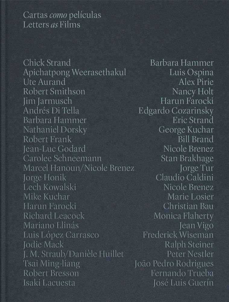 Letters as Films (Libros de autor.)