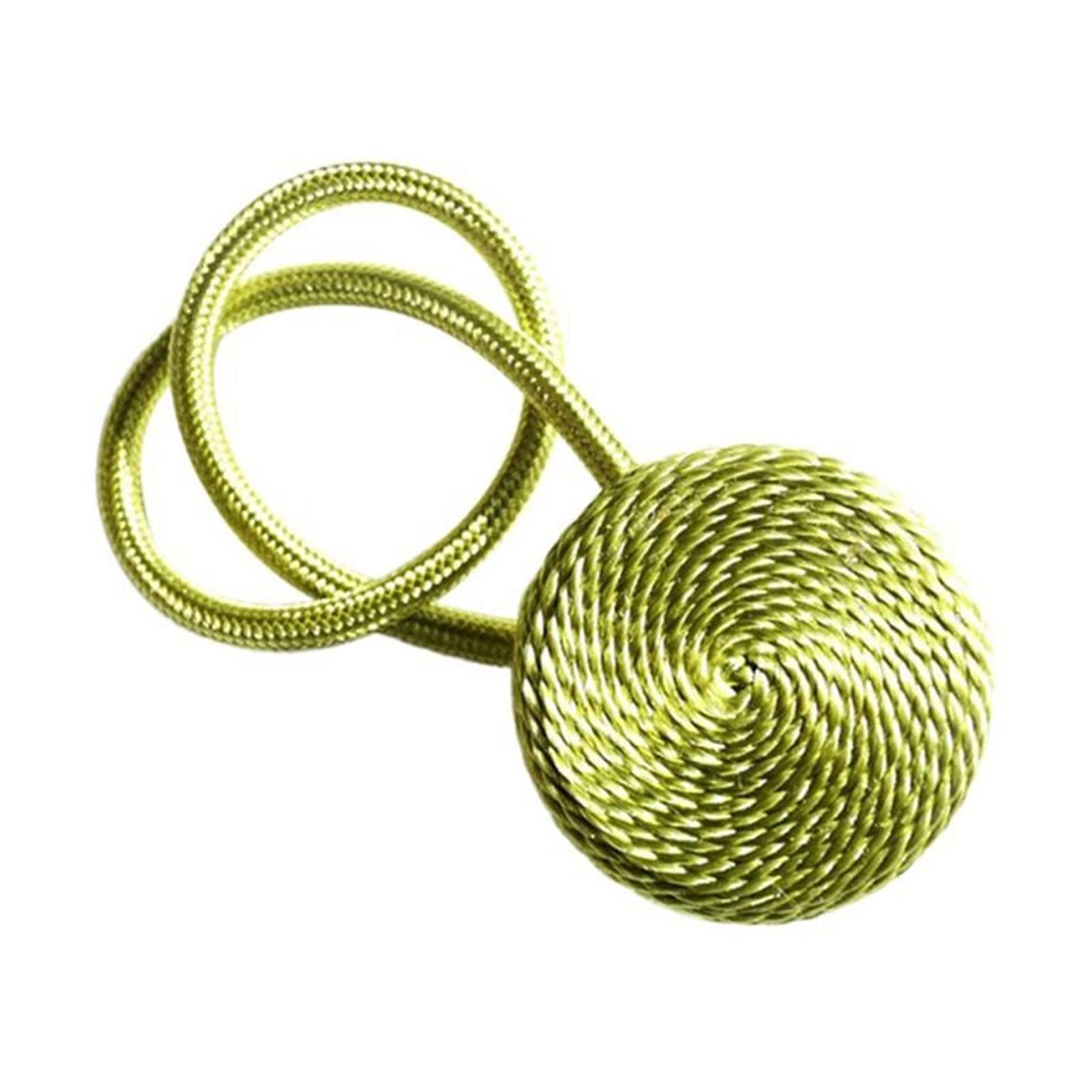Sangles de Rideaux brève tressée Ronde Cravate de Rideau Corde Rideaux titulaires Boucles de Rideau Attaches de Rideau Clips Accessoires de Rideau décorations pour la Maison