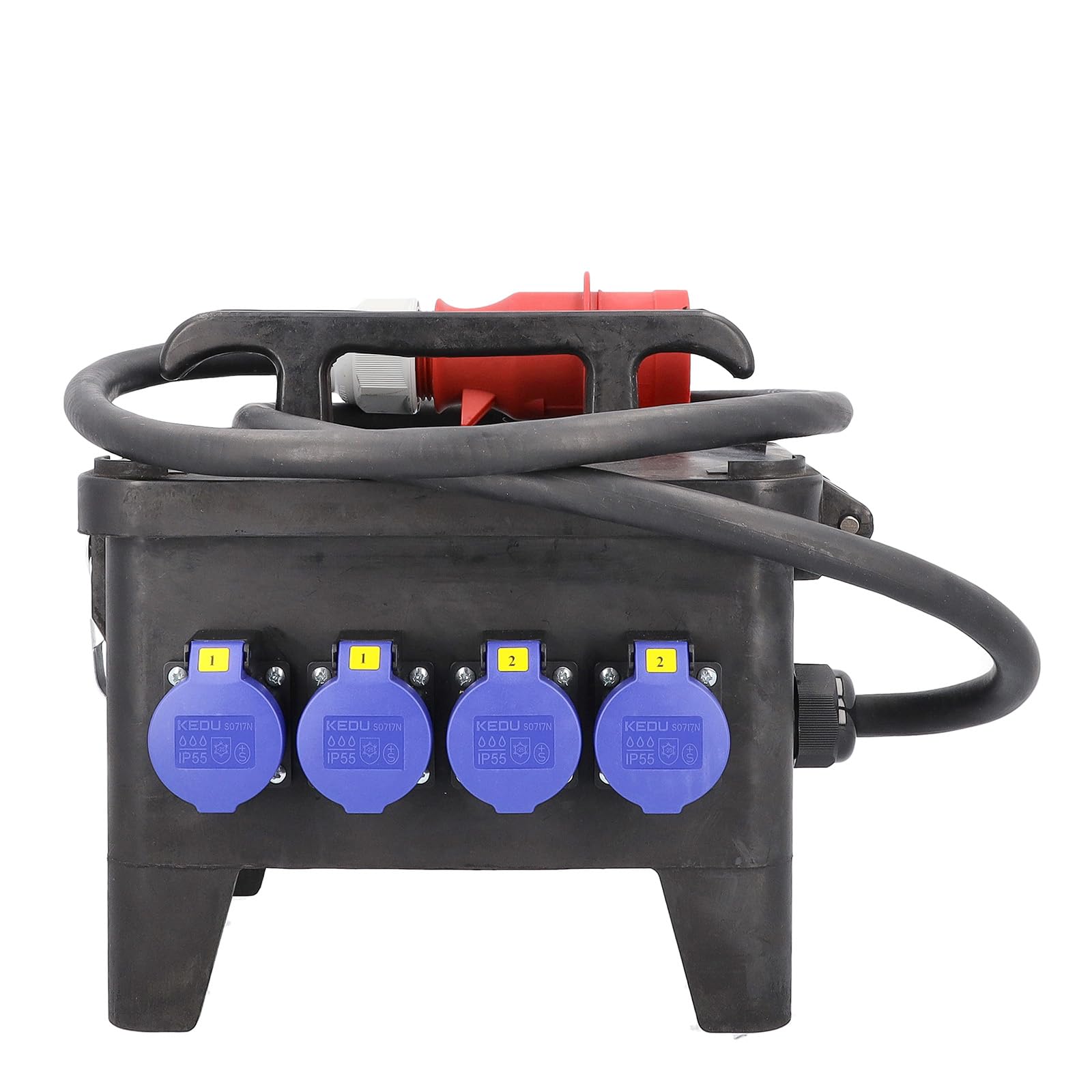 as - Schwabe Mobiler Baustromverteiler CEE 32 A 400 V, 4x T23 IP55