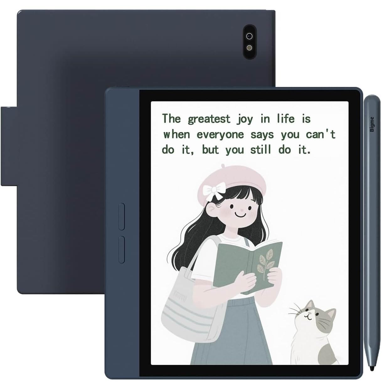 Loadable Ereader Tablet Bigme B7 7'' Color ePaper Tablet eReader with 4G Calling, 8GB RAM ...