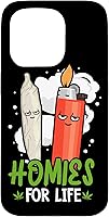Vista 14 de Homies for Life Marijuana Weed Cannabis 420 - Carcasa para iPhone 17
