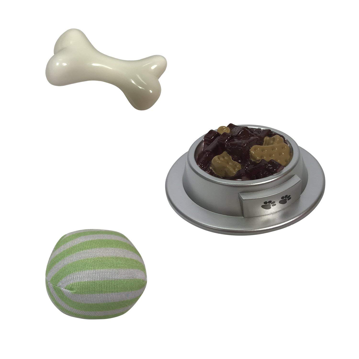 The New York Doll Collection - Dolls Complete Puppy Dog Play Set Includes Cuddly Dog, Leash, Carrier, Bed, Food & Ball - Perfect Toy For 18 inch46/cm Dolls - Doll Play set - Doll Accessories