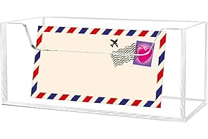 Acrylic Mail Organizer: Desk Indulgence for Tidy Letters