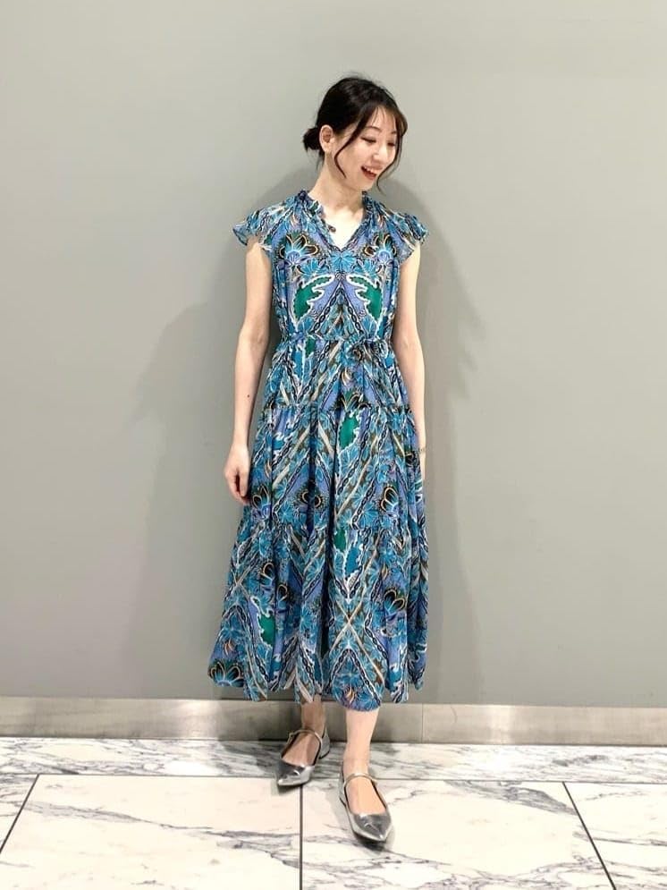 Amazon.co.jp: [グレースコンチネンタル] 2024SS ｼﾌｫﾝﾌﾟﾘﾝﾄ