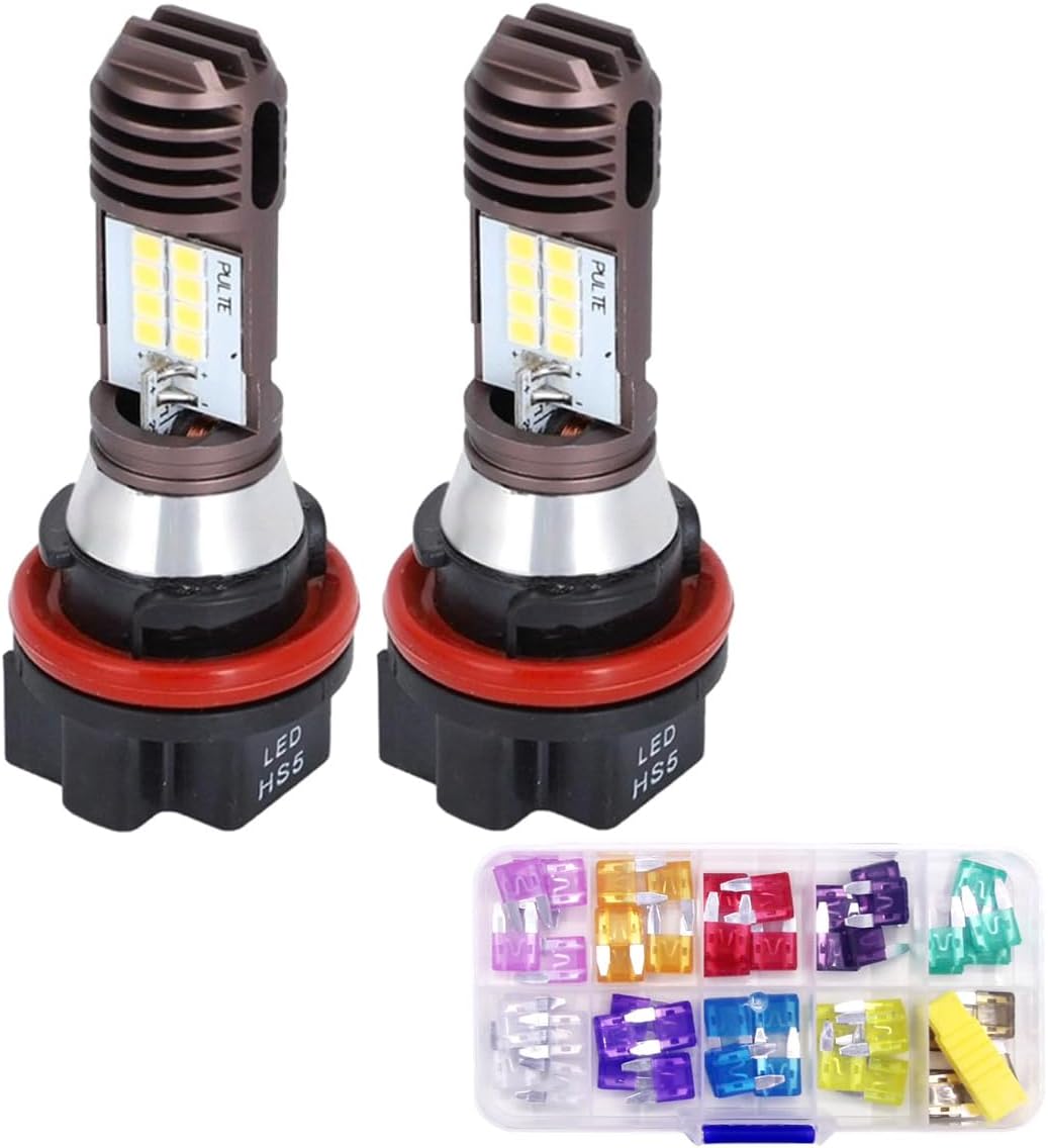 Amazon | 【Deepa Ribusu】ディオ LED ヘッドライト HS5 バルブ 50個 ヒューズ ミニ平型 ヒューズクリップ ...