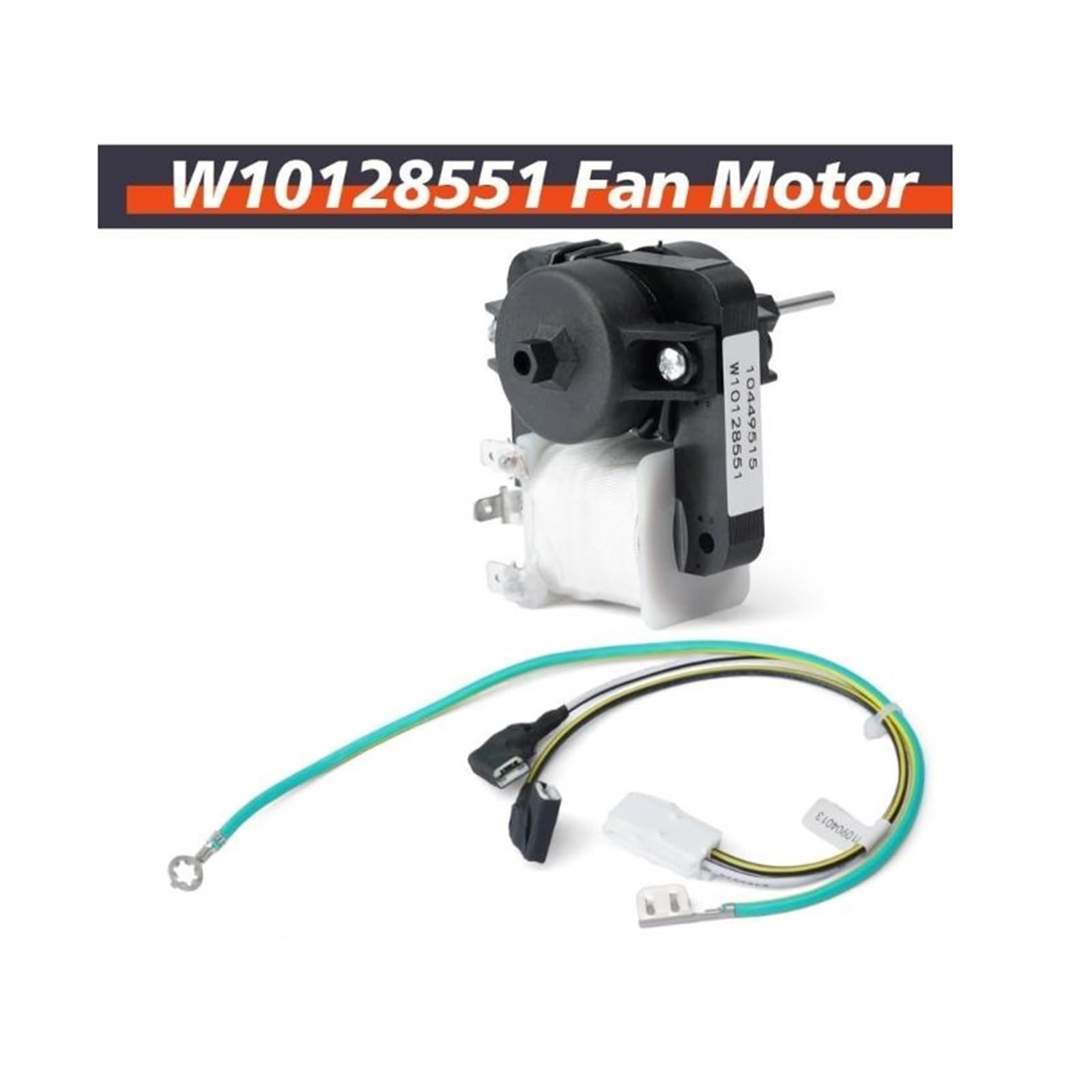 Reemplazo De Enfriamiento Del Evaporador Del Motor De Ventilador Del Refrigerador W10128551 8170894,115V