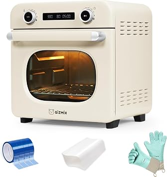 18L Sublimation Oven for Tumblers, Mugs & Bottles, Digital Heat Press Convection Oven with 360 Heating, Precise Temperature Control, Fits Multiple Items, Includes Heat Resistant Gloves