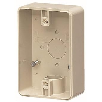 Amazon 未来工業 露出スイッチボックス 防水コンセント用 ベージュ 1個価格 Pvr16 1j 電設用部品 資材 産業 研究開発用品 通販 Amazon 未来工業 露出スイッチボックス 防水コンセント用 ベージュ 1個価格 Pvr16 1j 電設用部品 資材 産業 研究開発用品 通販