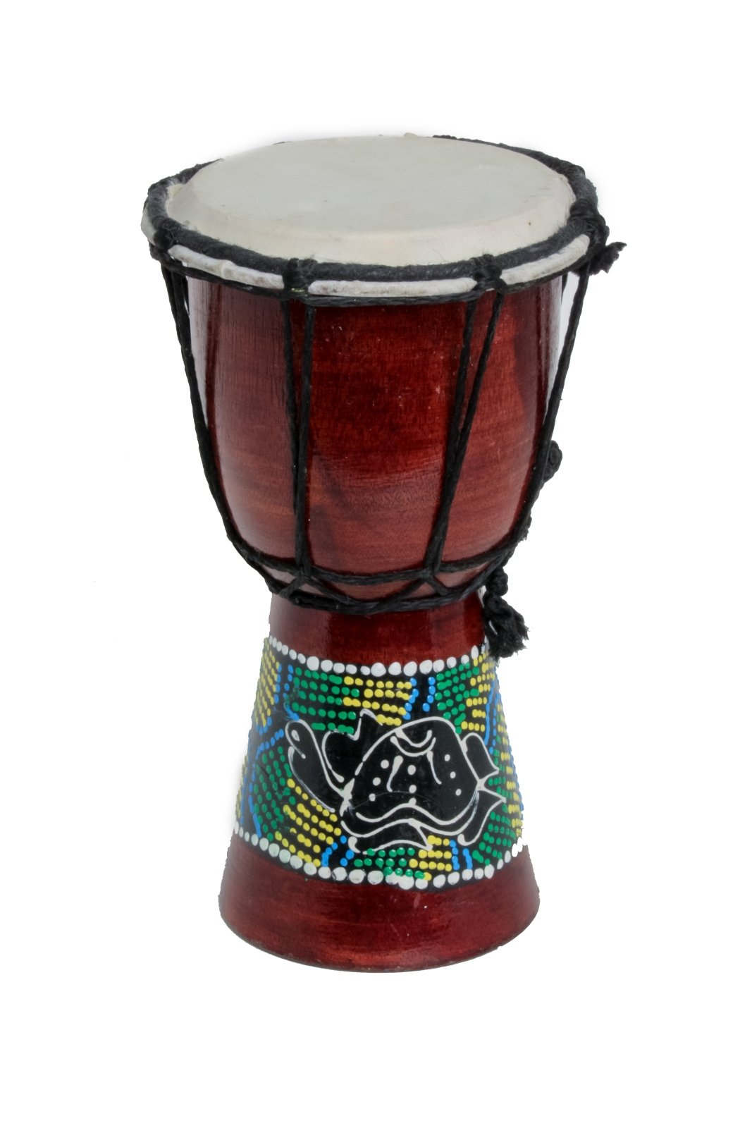 20cm Kinder Djembe Bongo Tartaruga