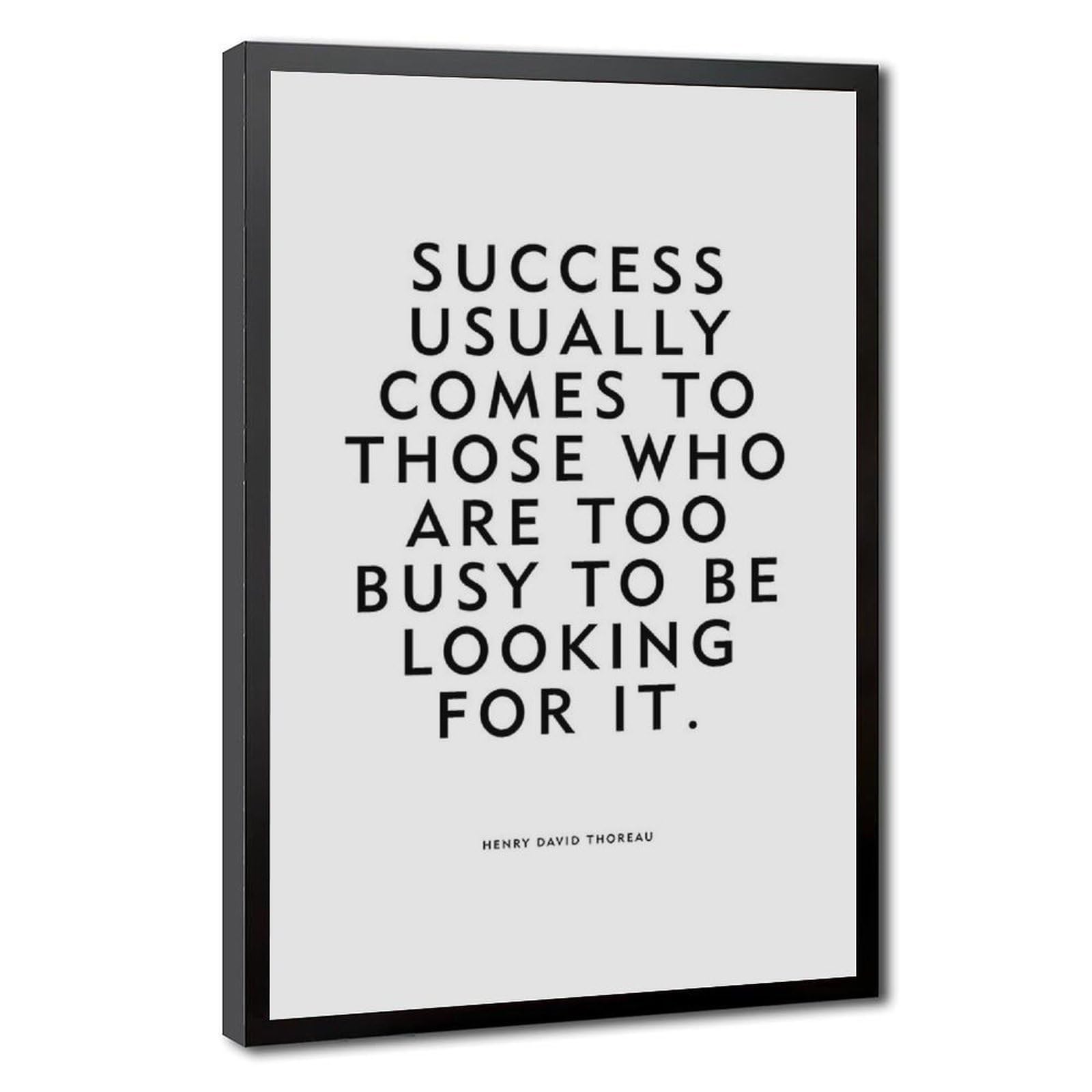 ELKPDOE Achieve Success with Focus Poster Motivational Quotes