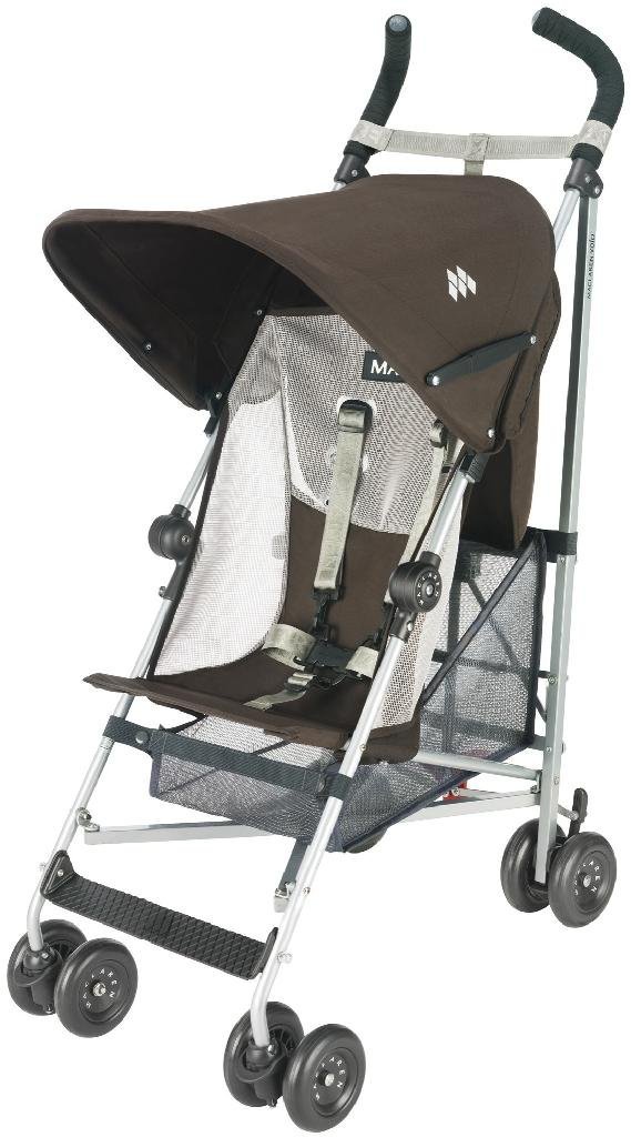 Maclaren Volo Stroller, Coffee/Silver (Discontinued by