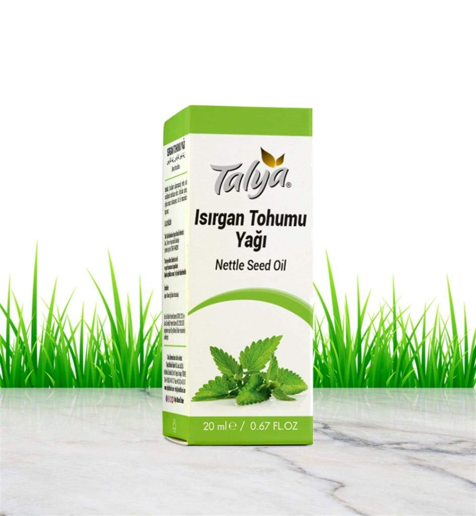 Talya Isırgan Tohum Yağı, Soğuk Sıkım, Yüzde Yüz Saf ve Doğal, 20 ml