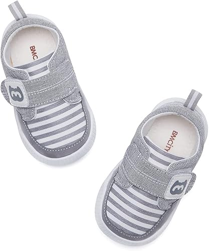 Miniatura 3 de BMCiTYBM Zapatos para bebé niño y niña, tenis antideslizantes suaves y ligeros, zapatos para caminar de primer paso, 6, 9, 12, 18, 24 meses