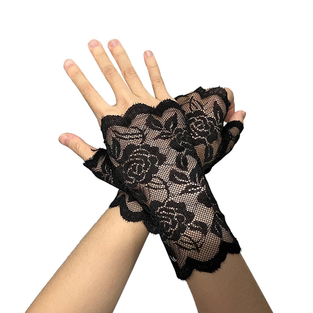HMS Black Lace Beet Gloves