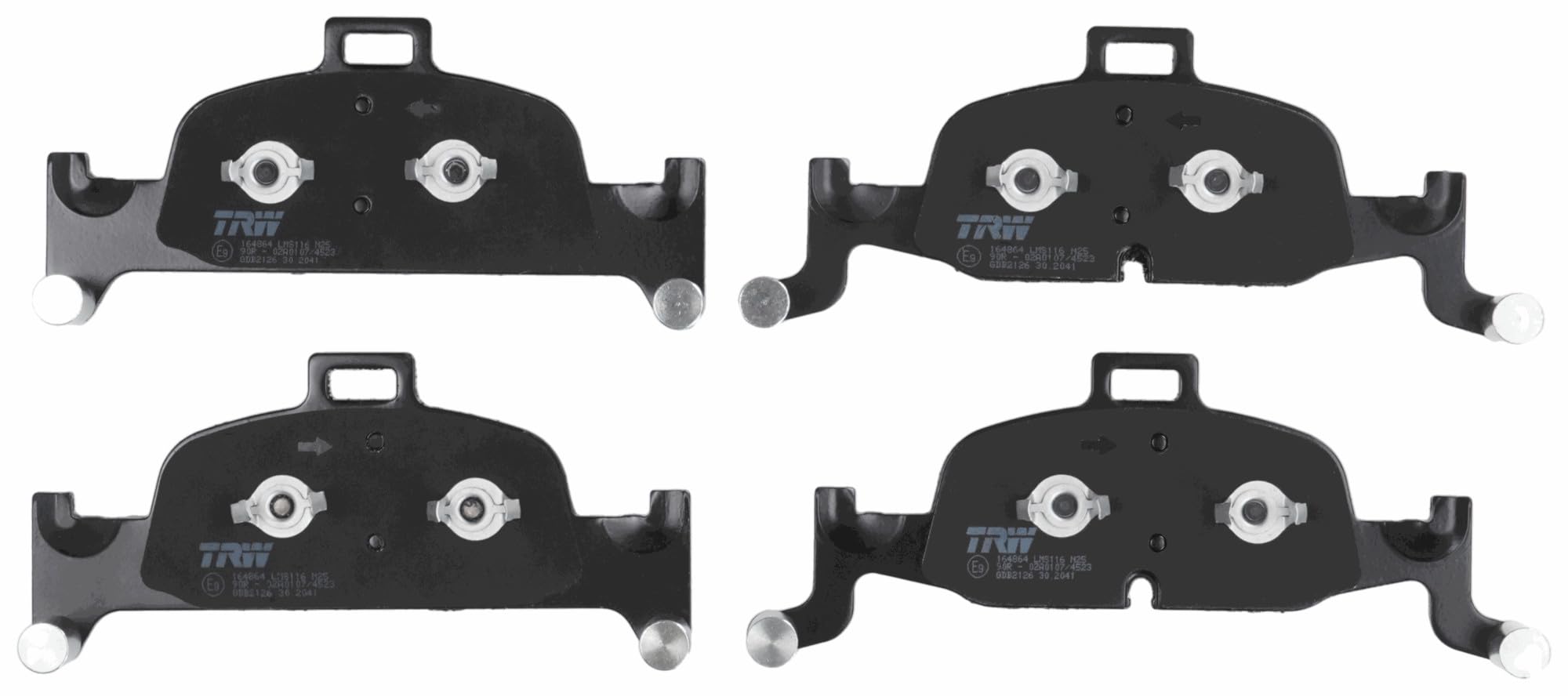 TRW Kit pastiglie freno, Freno a disco GDB2126 Compatibile con: AUDI A4 Allroad B9, A4 B9, A4 B9 Avant, A5, A5 Cabriolet, A5 Sportback, A6 Allroad C8, A6 C8, A6 C8 Avant, A7 Sportback, Q5