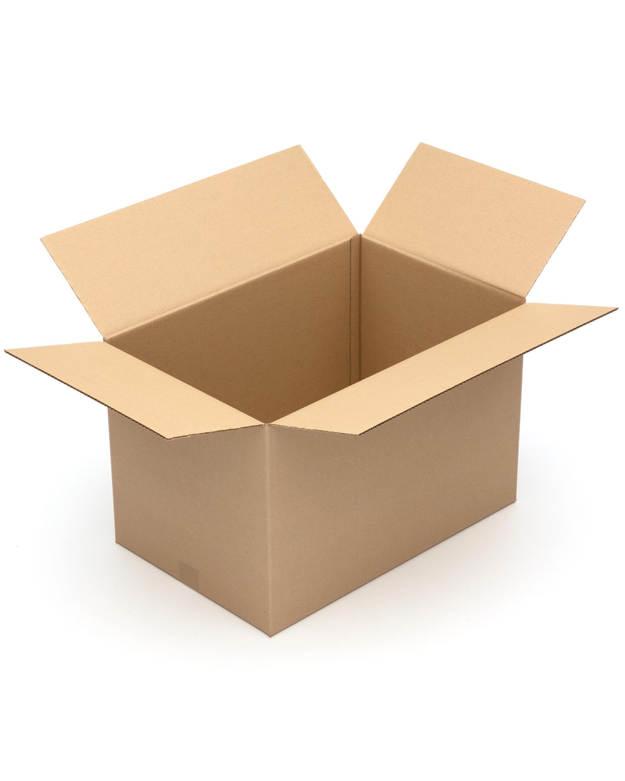 KK Verpackungen Versandkartons 600 x 400 x 400 mm Braun 1-wellig (Innenmaß 594 x 394 x 390 mm) | 20 Stück, Faltkartons Kartons für Versand als DHL Paket Hermes Paketklasse L DPD GLS Paketklasse XL