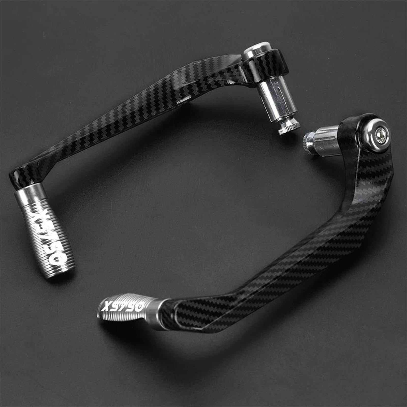 Hizorb Silver Handguards For Y-Amaha Xs750 Xs 750 1977 1978 1979 1980 1981 1982 All Models Motorcycle Handlebar Grips Guard Brake Clutch Lever Protector(Silver)