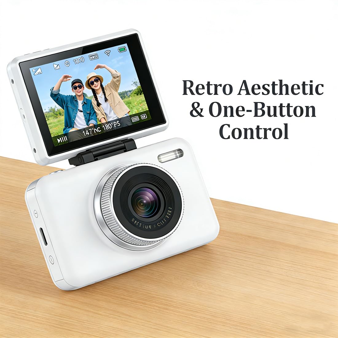 Amazon.co.jp: 1.45インチのLCDスクリーン付きミニデジタルカメラ