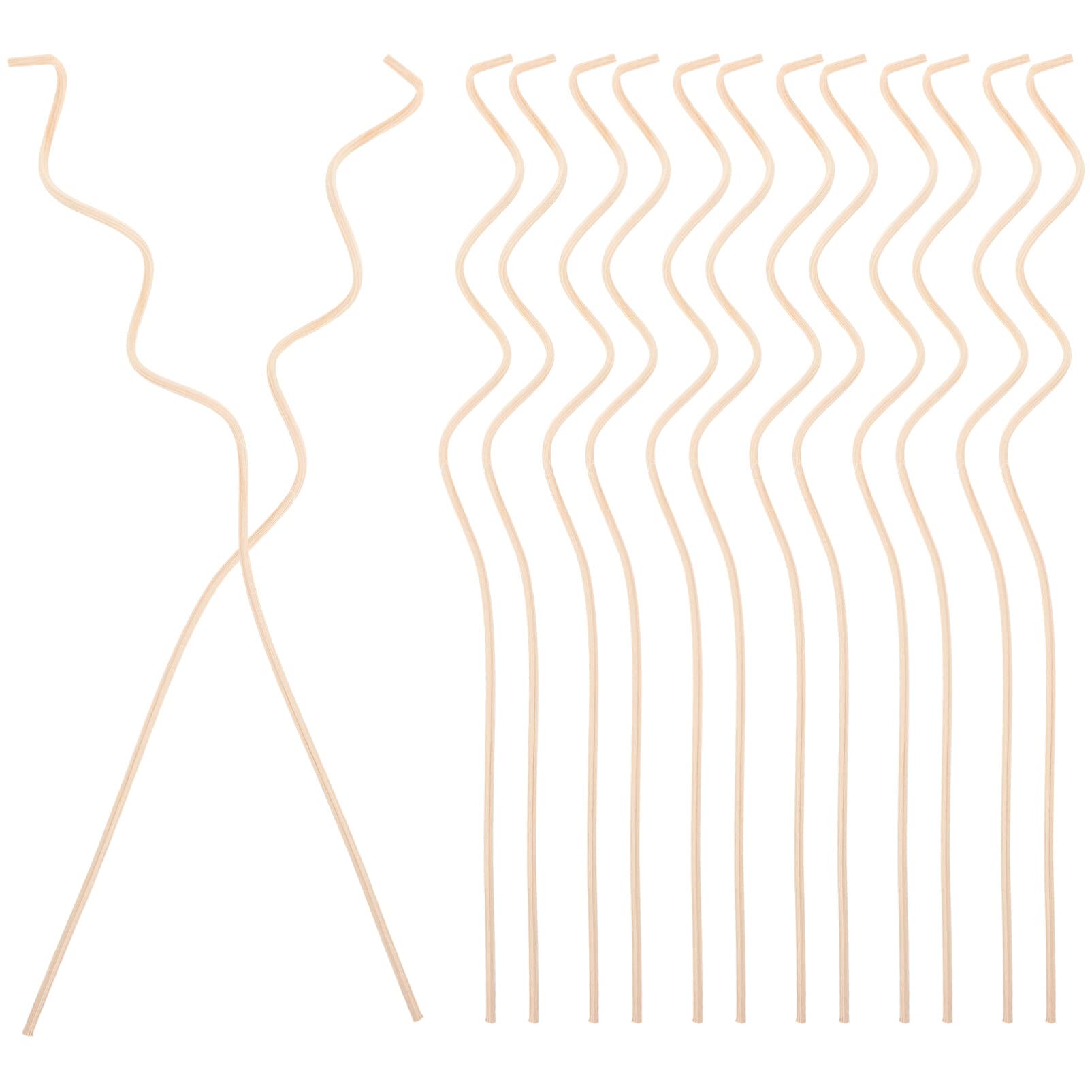 TEHAUX 20pcs Rattan Fragrance Diffuser Sticks Convenient Sticks for Home for Living Room Bedroom Office Spa More Your Favorite Scents