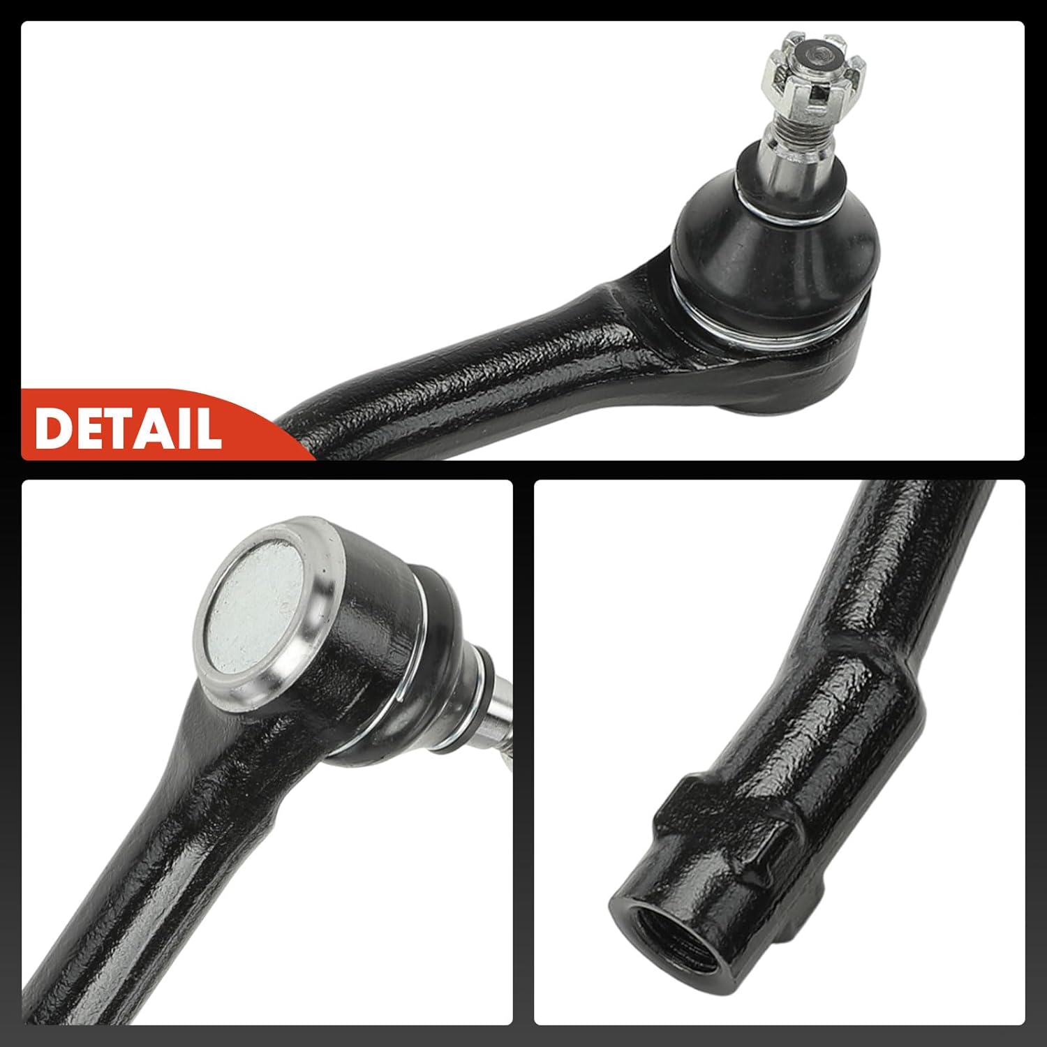 A-Premium 2 x Front Outer Tie Rod Ends, Compatible with Kia Sedona 2015-2021