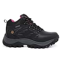 Bota X-Trail de Segurança com Bico de PVC, em Couro, Impermeável, Palmilha Anatômica