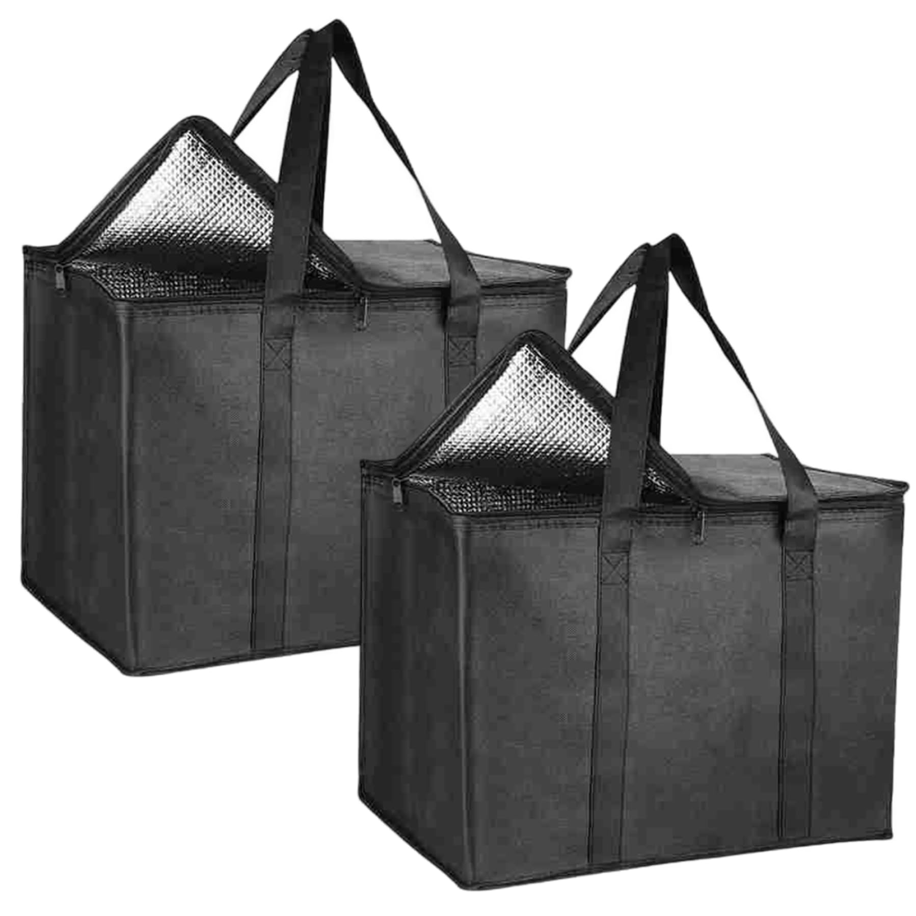 Sac de rangement à granulés en bois 2pcs étanche avec poignée pour barbecue