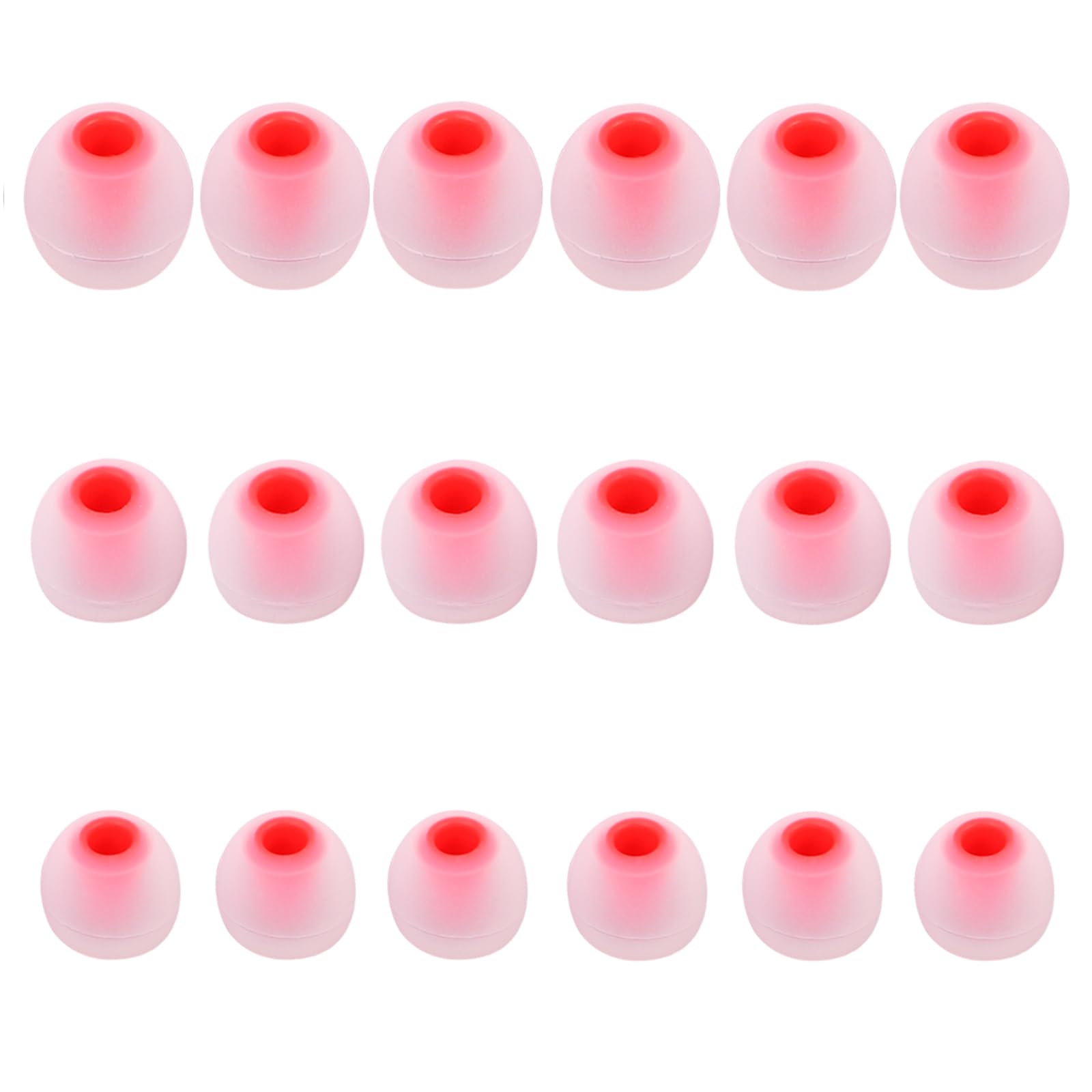 MMYQXI Earbud Replacement Tips Silicone Earbud Tips Earbud Covers Fit for in-Ear Headphones (Inner Hole 3.8mm -5.1mm) Eartips Earbud Rubber Tips 9