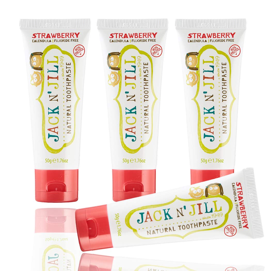 Jack N'Jill N Çilek diş macunu doğal Bio-Aroma 50 g – 4