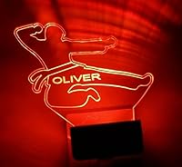 Vista 6 de Luz nocturna multicolor personalizada LED enchufable, luz nocturna táctil ultra delgada, sensor inteligente del atardecer al amanecer, dormitorio