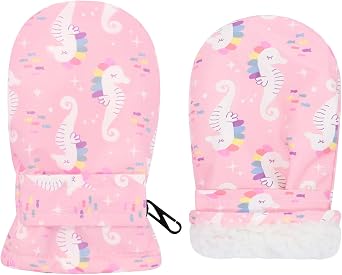 Sarfel Toddler Mittens Waterproof Winter Gloves Snow Gloves Kids Baby Winter Mittens for Girls Boys
