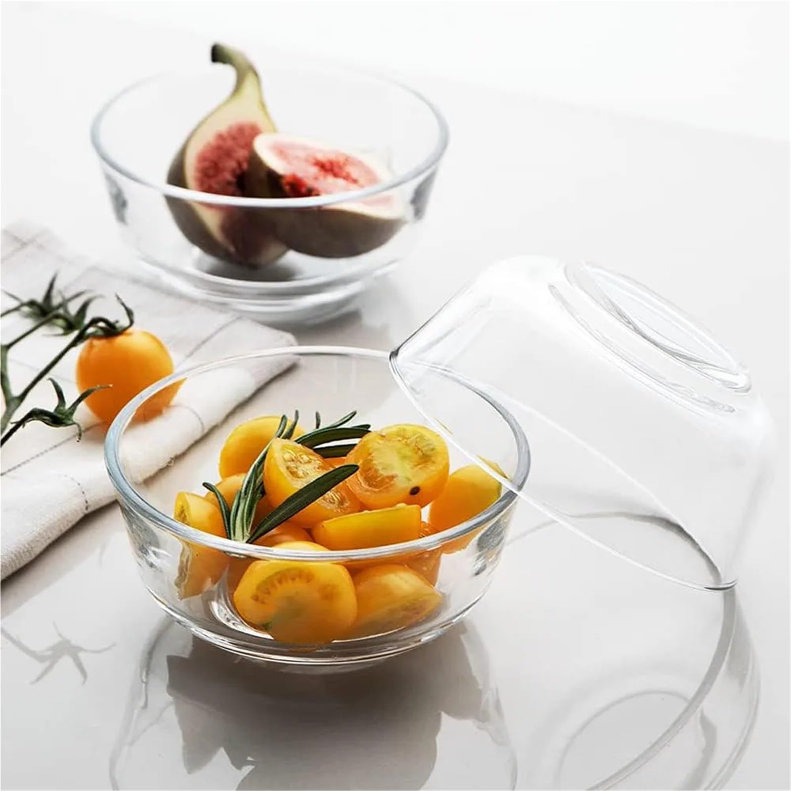 Coppe Gelato Set di Ciotole in Vetro, Ciotole Piccole for la Cucina, Ciotole for Dessert for Gelato, Ciotole for Snack, contorni, Ciotole Piccole for Immersione per Dessert(6PCS)
