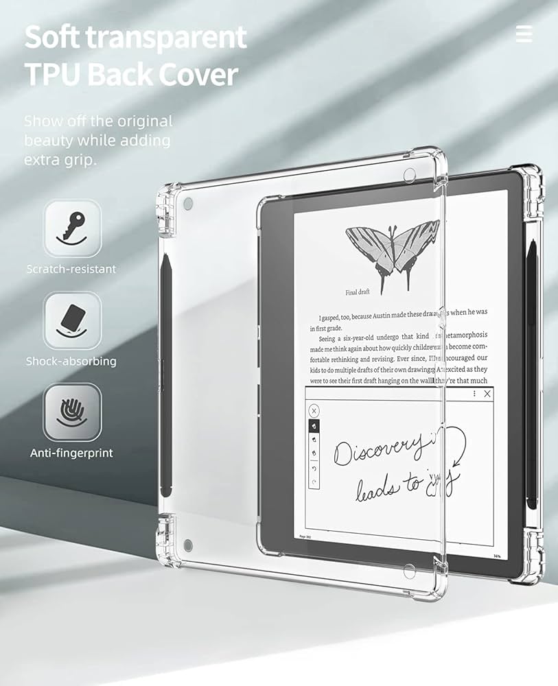 Amazon.com: Clear Case Compatible with Kindle Scribe 10.2