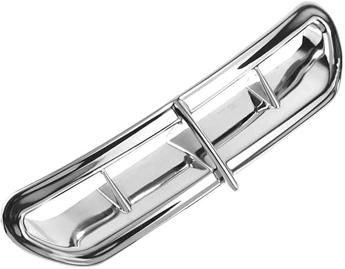 Miniatura 2 de Cromo Batwing exterior Slipstream Vent cubierta carenado ajuste acento compatible con Harley Touring Street Glide 2014 2015 2016 2017