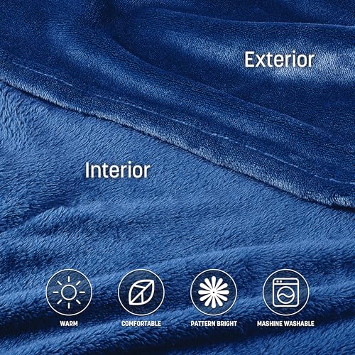 Image of Catalonia Wearable Blanket with Sleeves & Foot Pocket for Adults