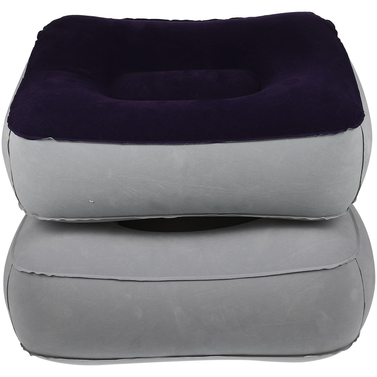 Coussin repose-pied gonflable de voyage pour un confort optimal en extérieur