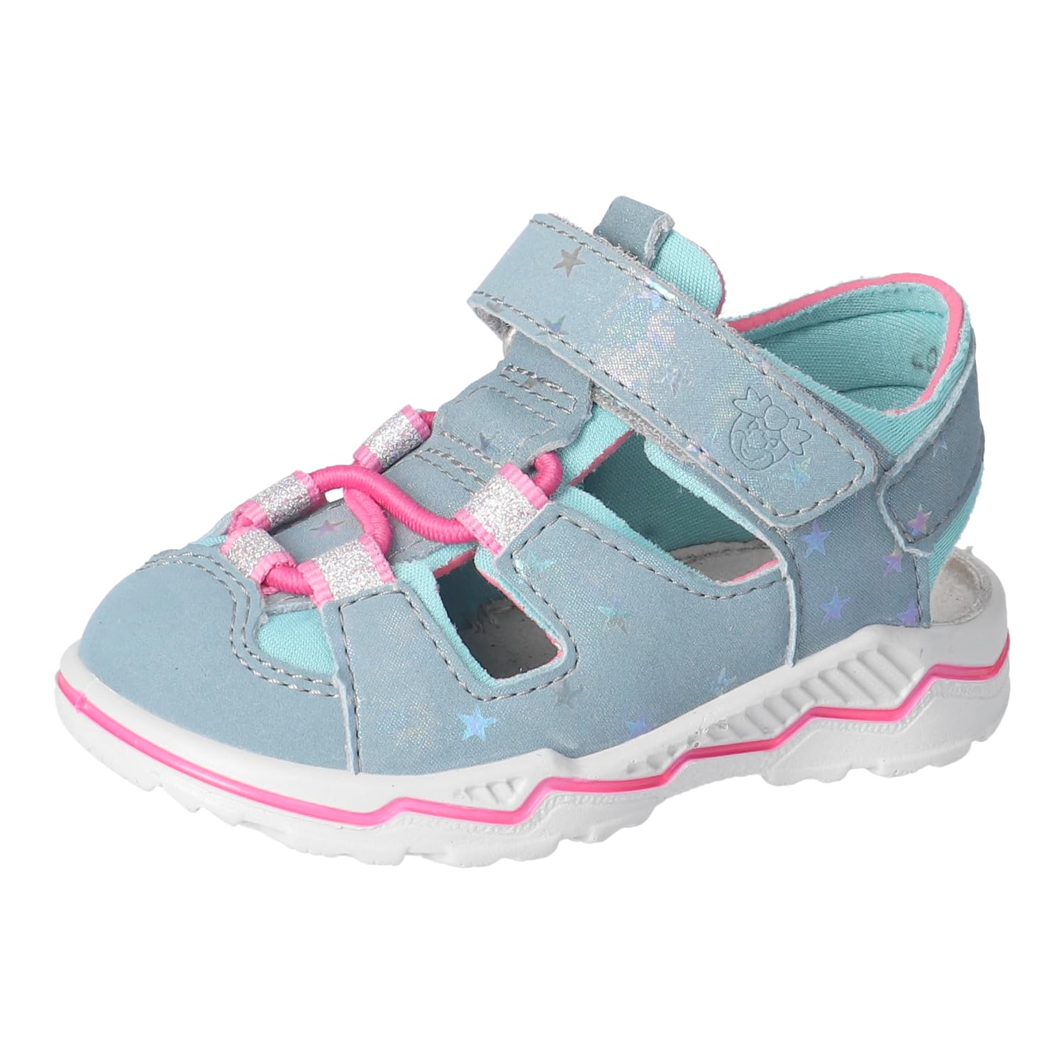 Ricosta Gery | Mallow/Pink | Childrens Closed Toe Sandals, blue (130), 24 EU