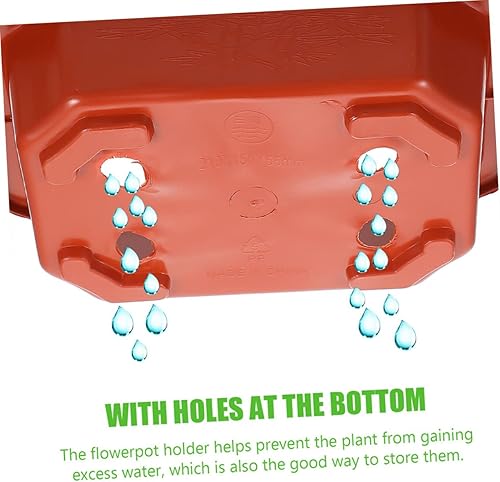 Miniatura 4 de Sosoport 20 unids plantas al aire libre plástico taza maceta pequeña banyan árbol tiestos para plantas exterior orquídea al aire libre macetas