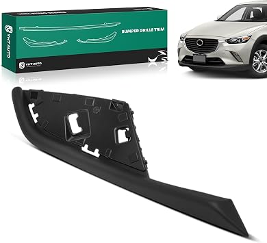 Yhtauto 右助手席側ベゼル バンパートリム ランプ ホールカバー マツダ Cx-3 2016-2018 グランドツーリング/スポーツ/ツーリングに対応