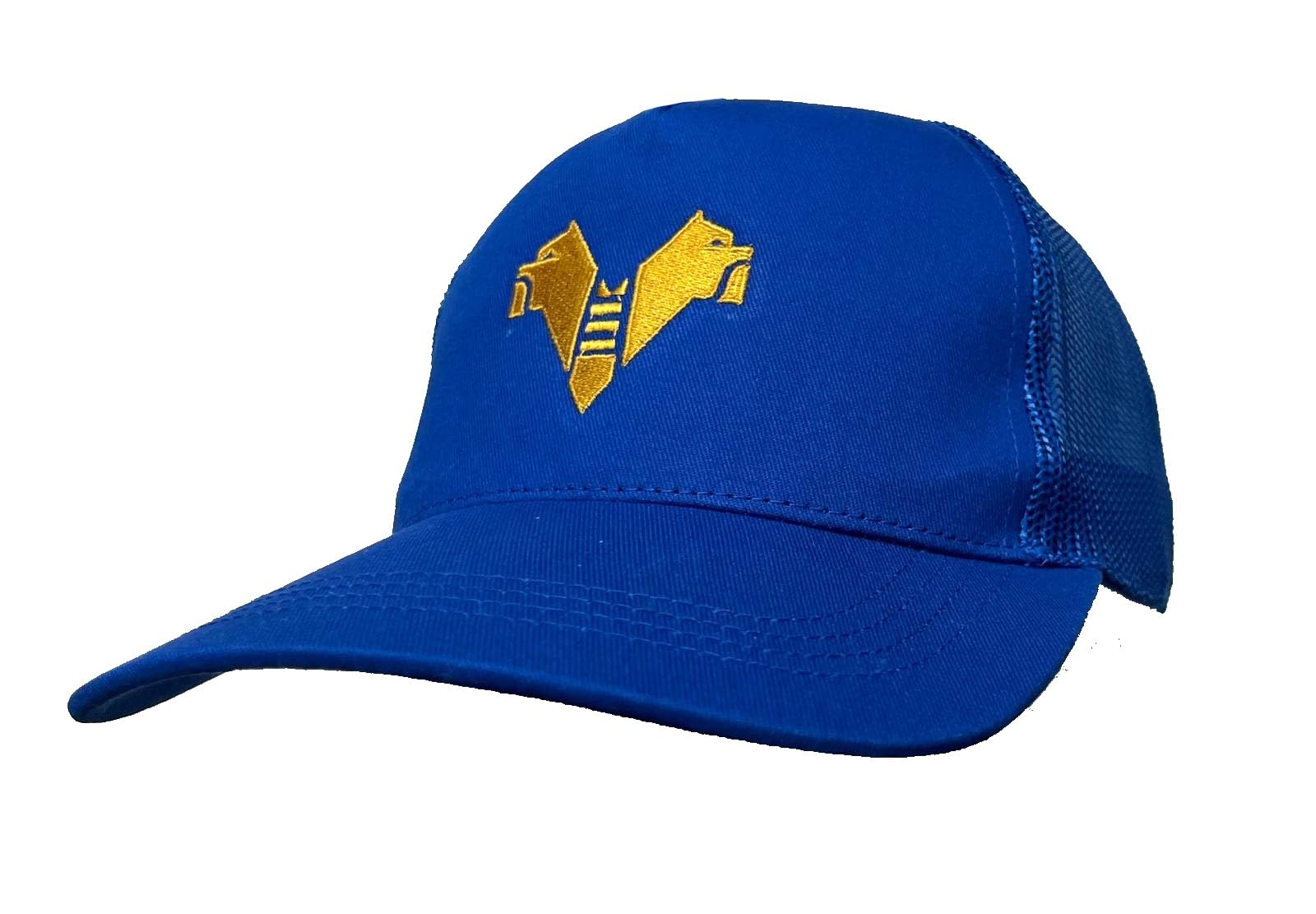 Cappello Verona Ufficiale Hellas Blu Royal Retinato Cappellino Berretto con Visiera CAPHVBRRE